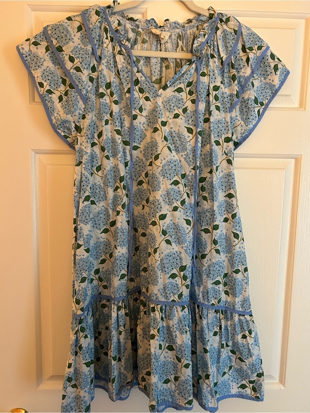 Women’s hydrangea dress